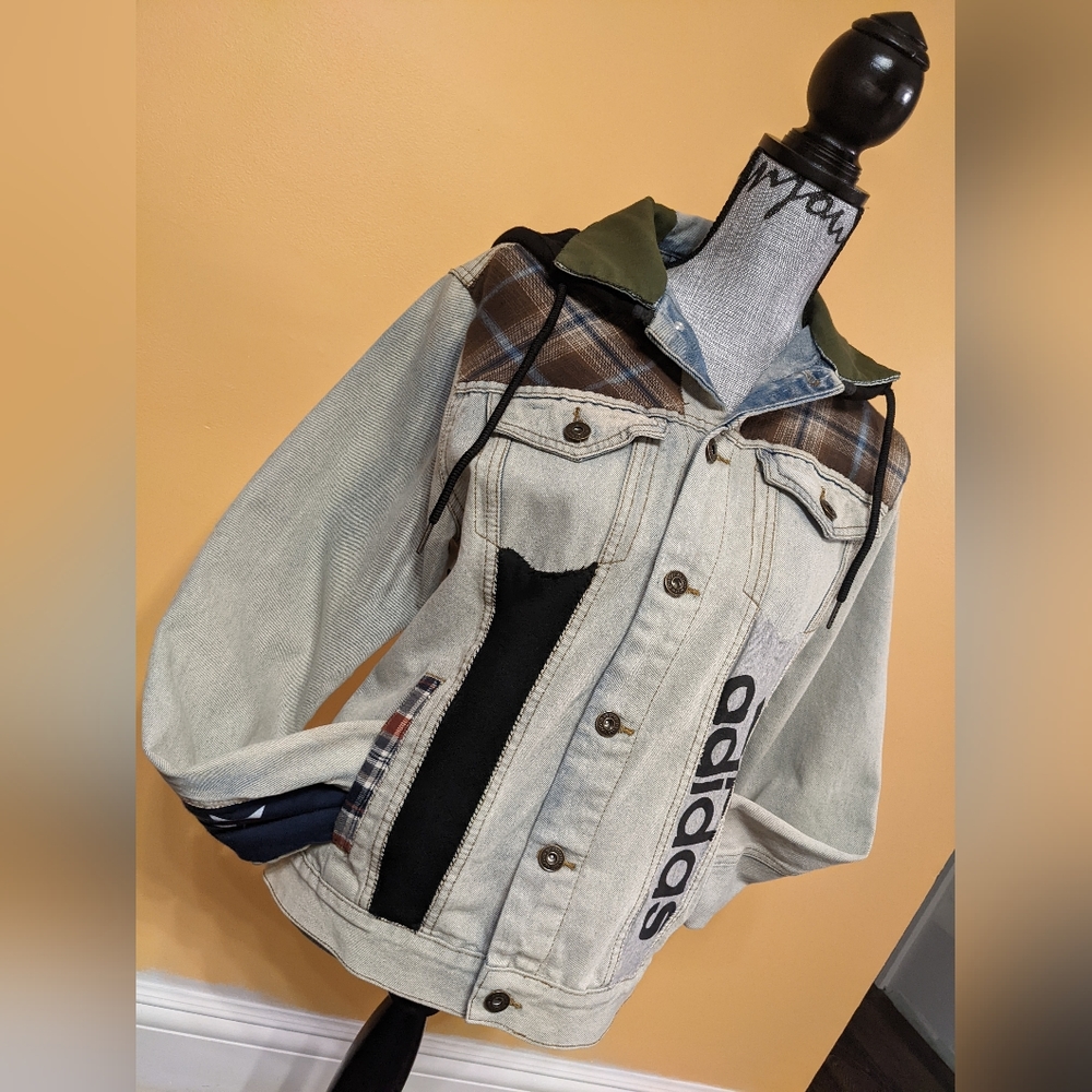 Upcycled Jean Jacket